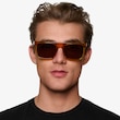 Matz Clear Brown AcetateSunglass Frames for Men from EyeBuyDirect