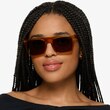 Matz Clear Brown AcetateSunglass Frames for Women from EyeBuyDirect