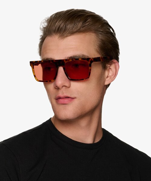 Matz Tortoise AcetateSunglass Frames for Men from EyeBuyDirect