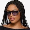 Skya Bilayer Black Blue AcetateSunglass Frames for Women from EyeBuyDirect