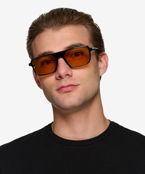 Zirfas Black AcetateSunglass Frames for Men from EyeBuyDirect