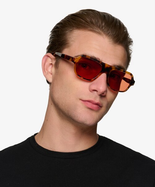 Felix Tortoise AcetateSunglass Frames for Men from EyeBuyDirect