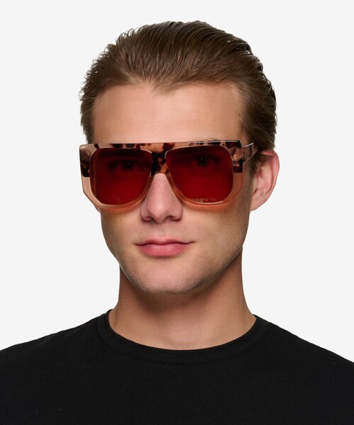 Nikita Pink Tortoise AcetateSunglass Frames for Men from EyeBuyDirect