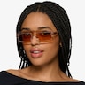 Hanna Crystal Nude AcetateSunglass Frames for Women from EyeBuyDirect