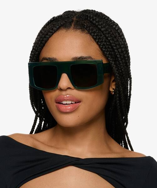 Green Elias -  Acetate Sunglasses