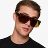 Elias Spotty Tortoise AcetateSunglass Frames for Men from EyeBuyDirect