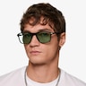 Ganzert Black AcetateSunglass Frames for Men from EyeBuyDirect