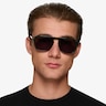 Koontz Crystal Gray AcetateSunglass Frames for Men from EyeBuyDirect