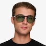 Koontz Crystal Green AcetateSunglass Frames for Men from EyeBuyDirect