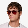 Clifton Dark Brown AcetateSunglass Frames for Men from EyeBuyDirect