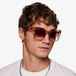 Sprout Crystal Champagne PlasticSunglass Frames for Men from EyeBuyDirect