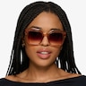 Sprout Crystal Champagne Eco-friendlySunglass Frames for Women from EyeBuyDirect