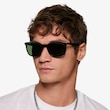 Airglow Crystal Green PlasticSunglass Frames for Men from EyeBuyDirect
