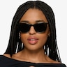 Airglow Crystal Green Eco-friendlySunglass Frames for Women from EyeBuyDirect