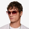 Spoondrift Crystal Champagne Eco-friendlySunglass Frames for Men from EyeBuyDirect