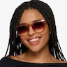 Spoondrift Crystal Champagne Eco-friendlySunglass Frames for Women from EyeBuyDirect