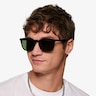 Moonglade Shinny Black Eco-friendlySunglass Frames for Men from EyeBuyDirect