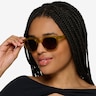 Seabright Crsytal Yellow PlasticSunglass Frames for Women from EyeBuyDirect