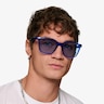Coastline Crystal Blue Eco-friendlySunglass Frames for Men from EyeBuyDirect
