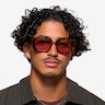 Gouache Tortoise AcetateSunglass Frames for Men from EyeBuyDirect