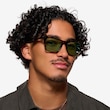 Dance Tortoise AcetateSunglass Frames for Men from EyeBuyDirect