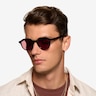 Beaux Black AcetateSunglass Frames for Men from EyeBuyDirect