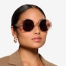 Bernadette Crystal Champagne AcetateSunglass Frames for Women from EyeBuyDirect