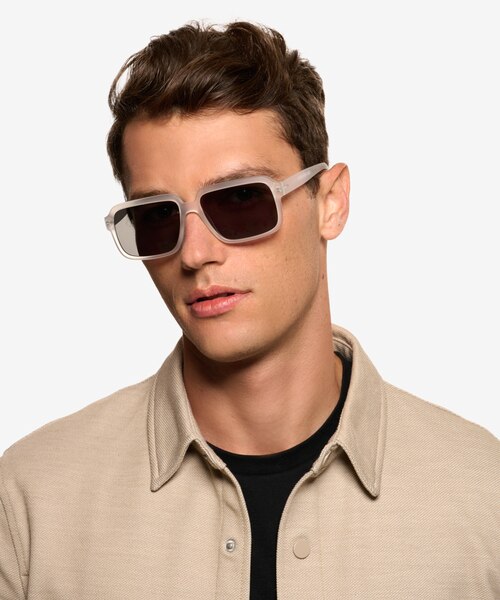 Kauri Matte Crystal Eco-friendlySunglass Frames for Men from EyeBuyDirect