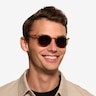 Redwood Crystal Light Brown Eco-friendlySunglass Frames for Men from EyeBuyDirect