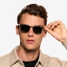 Redwood Crystal Smoke Eco-friendlySunglass Frames for Men from EyeBuyDirect