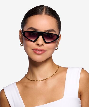 Black Eutopia -  Acetate Sunglasses