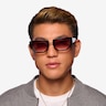 Elate Black AcetateSunglass Frames for Men from EyeBuyDirect