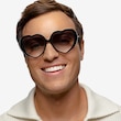 Suki Sun Black AcetateSunglass Frames for Men from EyeBuyDirect