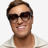 Suki Sun Noir AcétateSoleil de Lunette de vue pour Hommes d'EyeBuyDirect