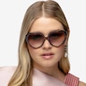 Suki Sun Tortoise AcetateSunglass Frames for Women from EyeBuyDirect