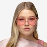 Suki Sun Crystal Champagne AcetateSunglass Frames for Women from EyeBuyDirect
