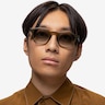 Lennox Green AcetateSunglass Frames for Men from EyeBuyDirect