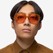 Dawn Orange Alternative MaterialsSunglass Frames for Men from EyeBuyDirect