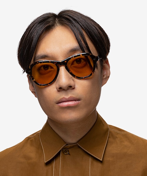 Moss Spotty Tortoise Alternative MaterialsSunglass Frames for Men from EyeBuyDirect