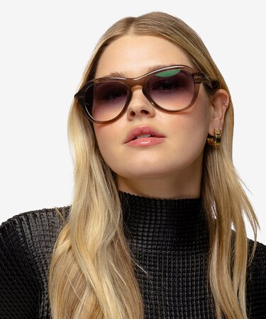 Crystal Gray Moss -  Acetate Sunglasses