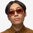 Yara Tortoise Alternative MaterialsSunglass Frames for Men from EyeBuyDirect