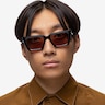 Yara Black AcetateSunglass Frames for Men from EyeBuyDirect