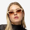Aina Striped Brown AcetateSunglass Frames for Women from EyeBuyDirect