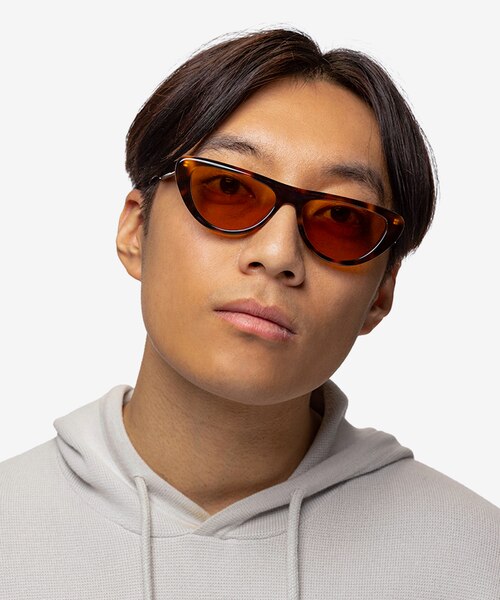 Cayla Tortoise AcetateSunglass Frames for Men from EyeBuyDirect