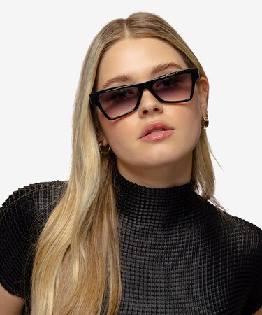 Black Zizi -  Acetate Sunglasses