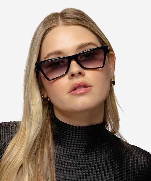 Zizi Black AcetateSunglass Frames for Women from EyeBuyDirect
