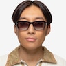 Grounded Black AcetateSunglass Frames for Men from EyeBuyDirect