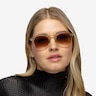 Begin Crystal Yellow AcetateSunglass Frames for Women from EyeBuyDirect