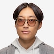 Tackle Crystal Green AcetateSunglass Frames for Men from EyeBuyDirect
