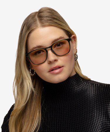 Crystal Green Tackle -  Acetate Sunglasses